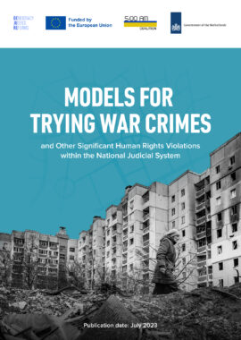 Models for trying war crimes and other significant human rights violations within the national judicial system