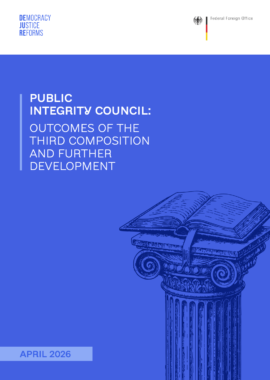 Public Integrity Council: Results of the Third Term and Priorities for Further Development
