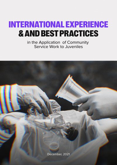 International Experience & Best Practices in the Application of Community Service Work to Juveniles