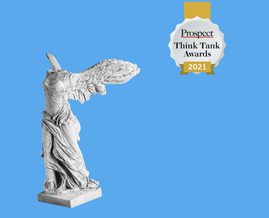 DEJURE Foundation is shortlisted in three nominations of Prospect Magazine Think Tank Awards 2021